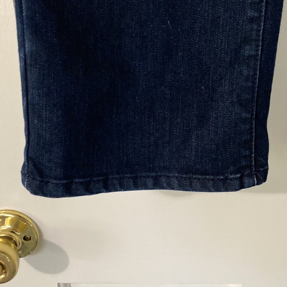 Coldwater Creek Dark Blue Mini Bootcut Leg Natural Fit Jeans - Picture 5 of 10
